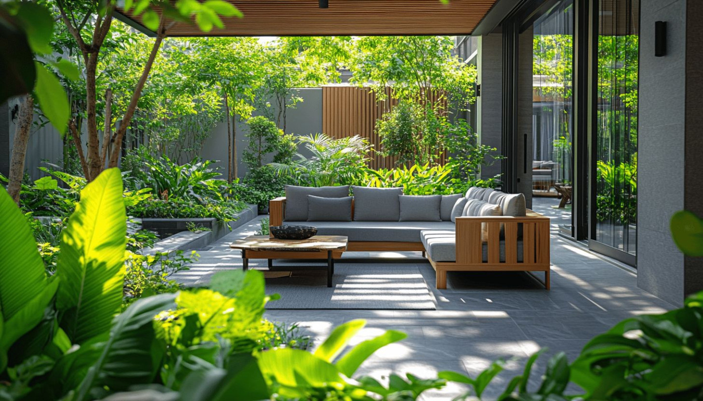 Optimisation de l'espace extérieur création de jardins et terrasses fonctionnels et esthétiques